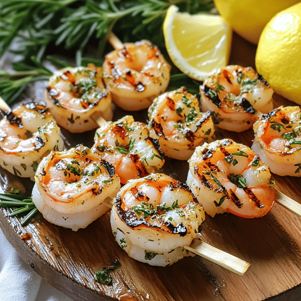 Garlic Herb Grilled Shrimp Quick and Flavorful Recipe