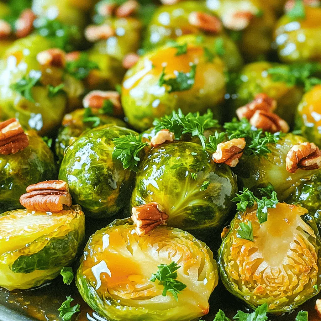 Maple Dijon Roasted Brussels Sprouts Flavorful Side Dish
