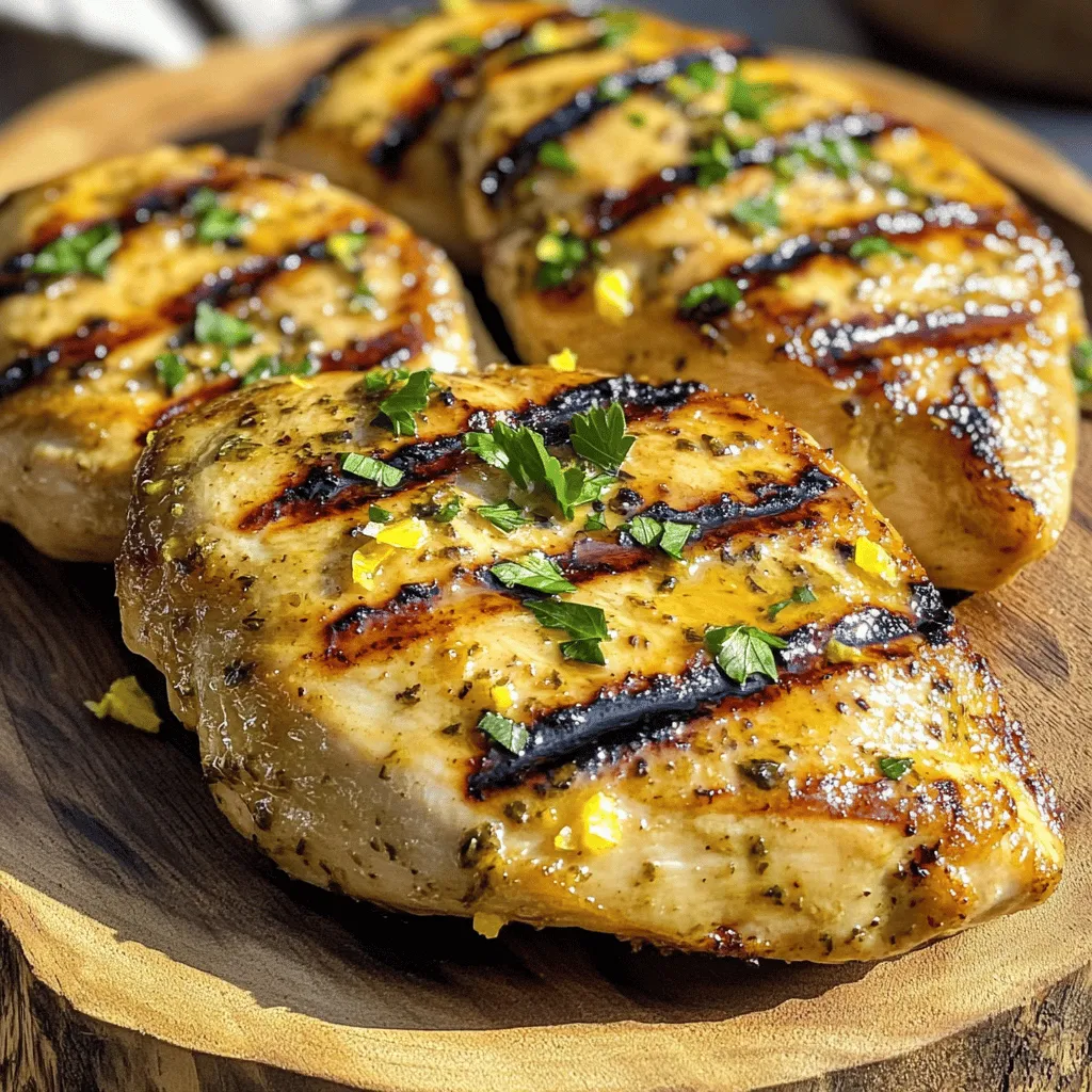 Lemon Garlic Herb Grilled Chicken Simple and Tasty Meal