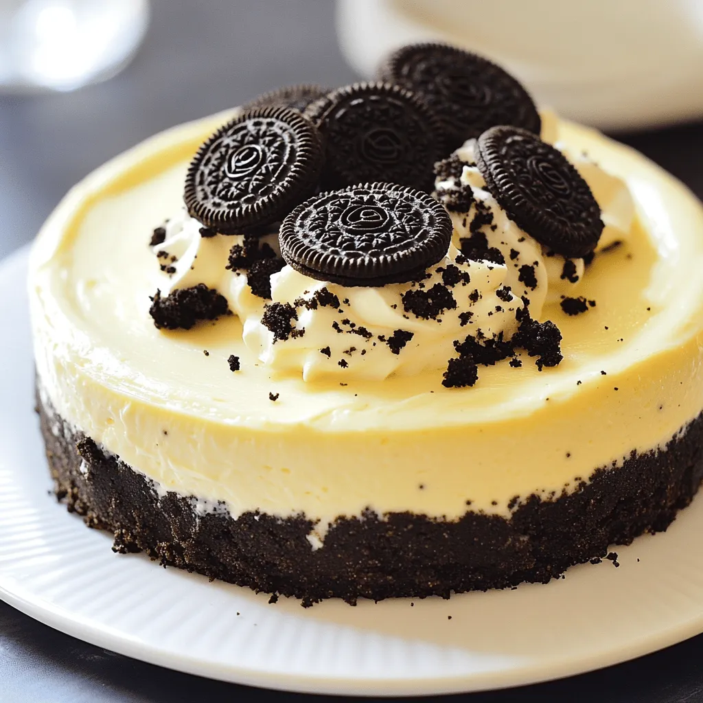 No-Bake Oreo Cheesecake Simple and Sweet Delight