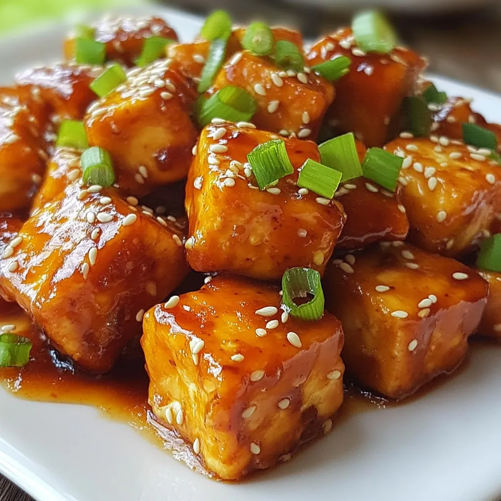 Crispy Honey Garlic Tofu Simple and Tasty Recipe