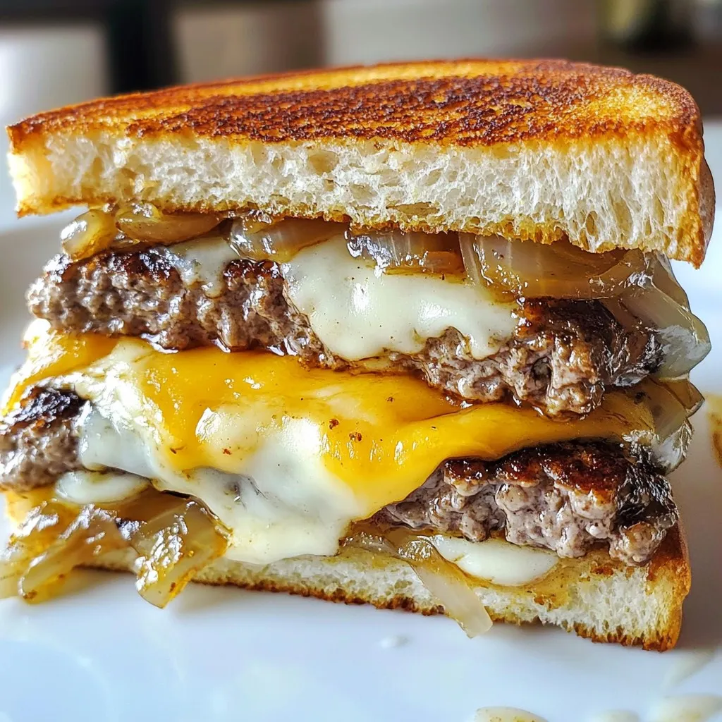 Savory Patty Melt with Secret Sauce Recipe