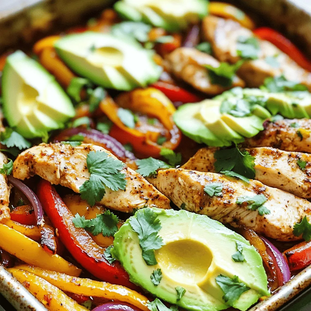 Sheet Pan Fajita Chicken Simple and Savory Meal