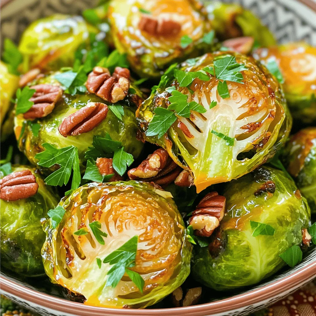 Maple Glazed Brussels Sprouts Tasty and Easy Recipe