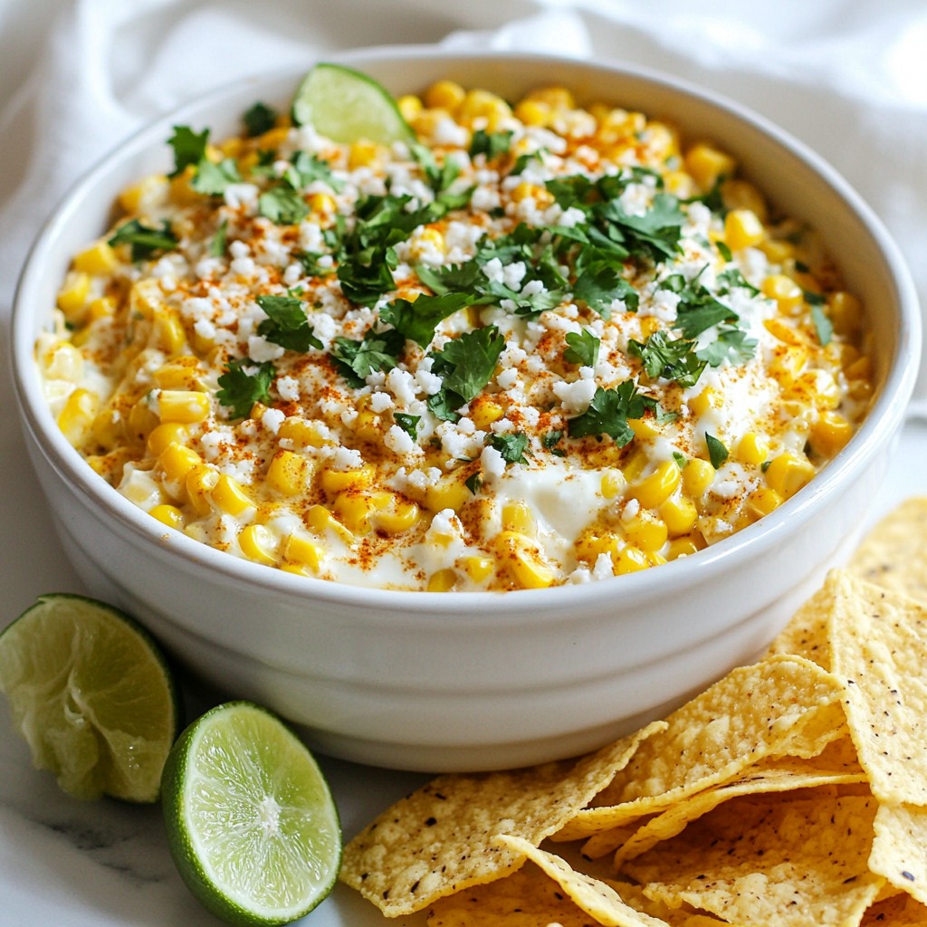 Mexican Street Corn Dip Flavorful Party Favorite