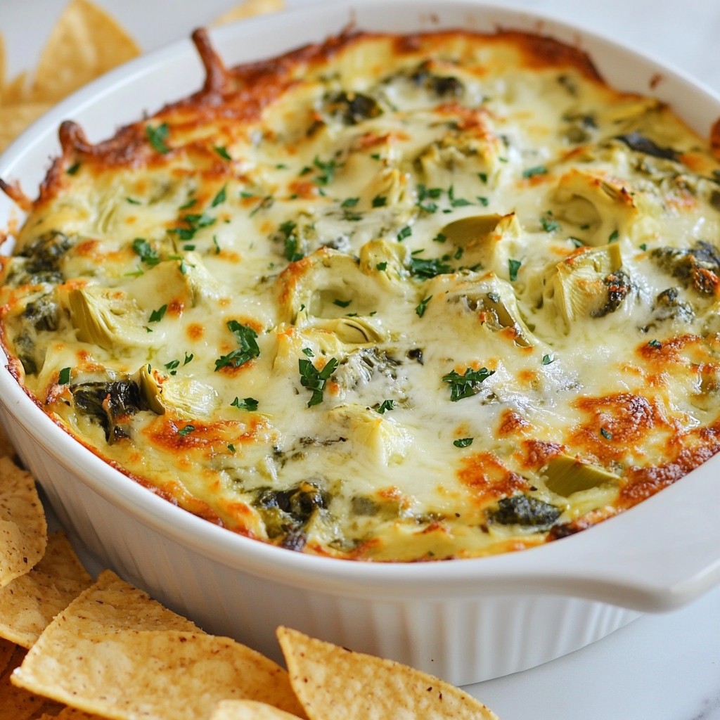 Cheesy Spinach Artichoke Dip Irresistible Comfort Food