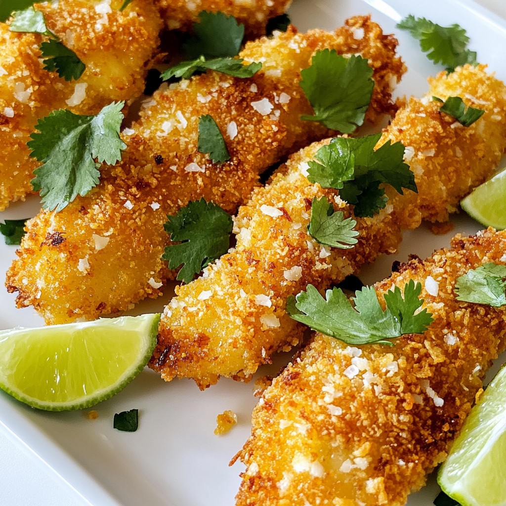 Coconut Lime Chicken Tenders Tasty and Crispy Treat