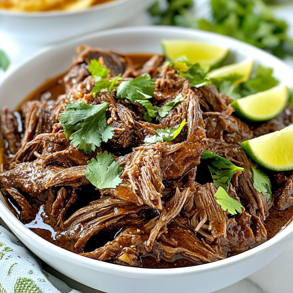 Chipotle Copycat Barbacoa Beef Tasty and Simple Recipe