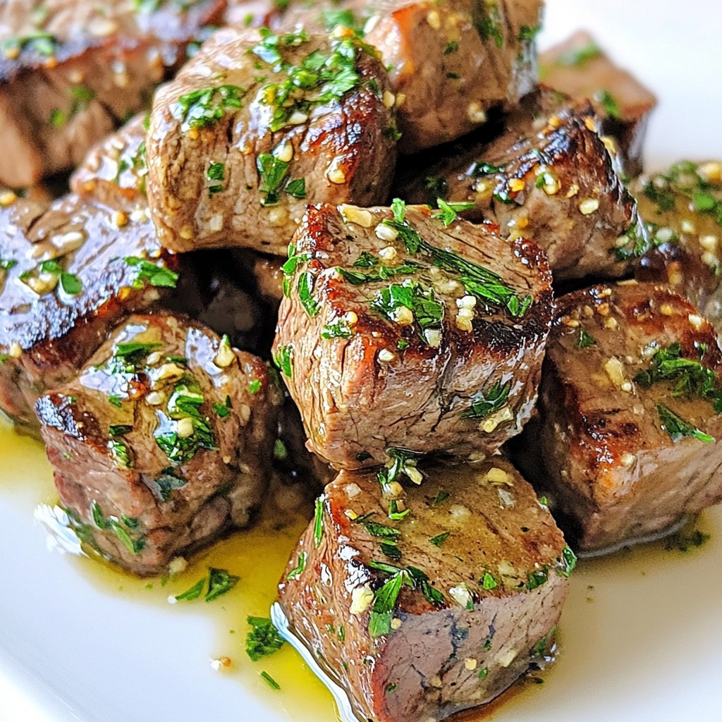 Garlic Butter Steak Bites Simple and Flavorful Meal