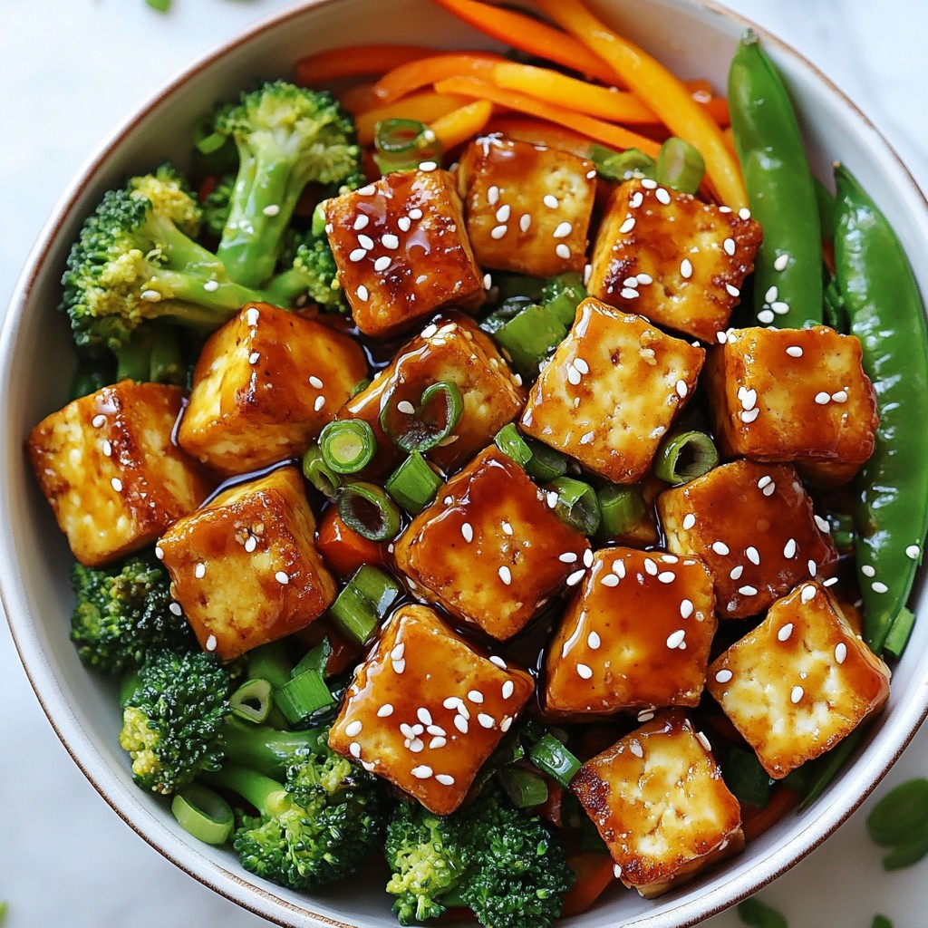 Crispy Sesame Tofu Stir-Fry Flavorful and Easy Meal