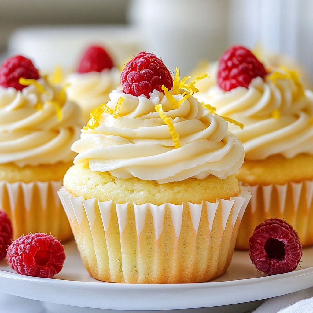 Raspberry Lemonade Cupcakes Fresh and Flavorful Treat