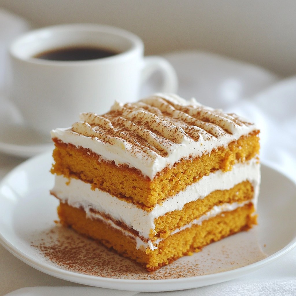 Pumpkin Spice Latte Cake Irresistible Fall Dessert