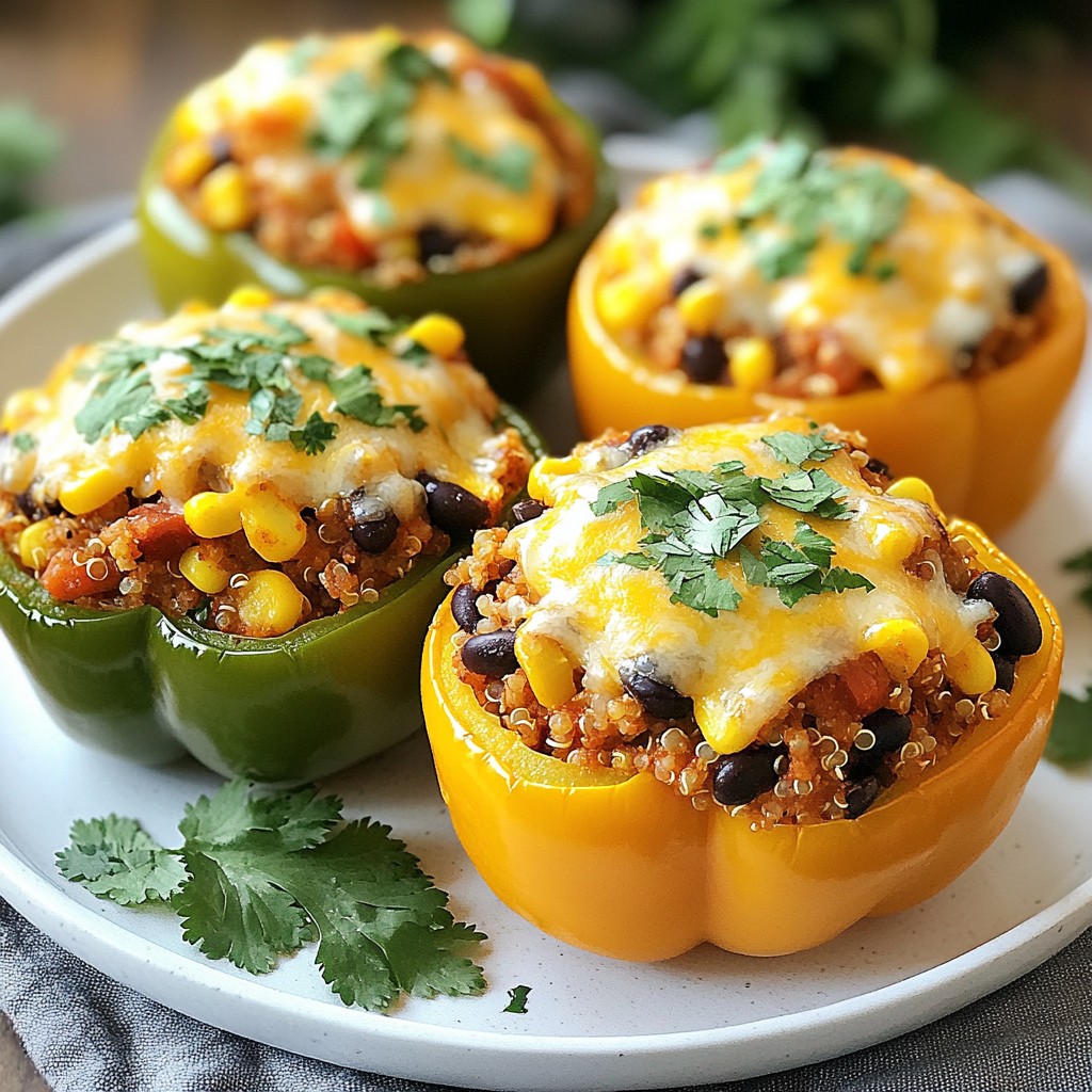 Fiesta Taco Stuffed Peppers Flavorful and Easy Recipe