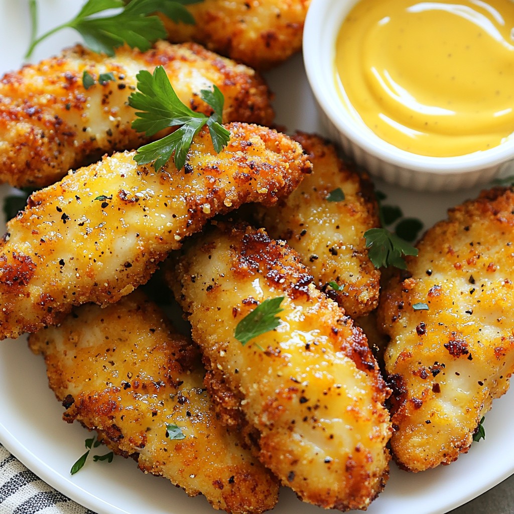 Crispy Air Fryer Chicken Tenders Delightful Recipe