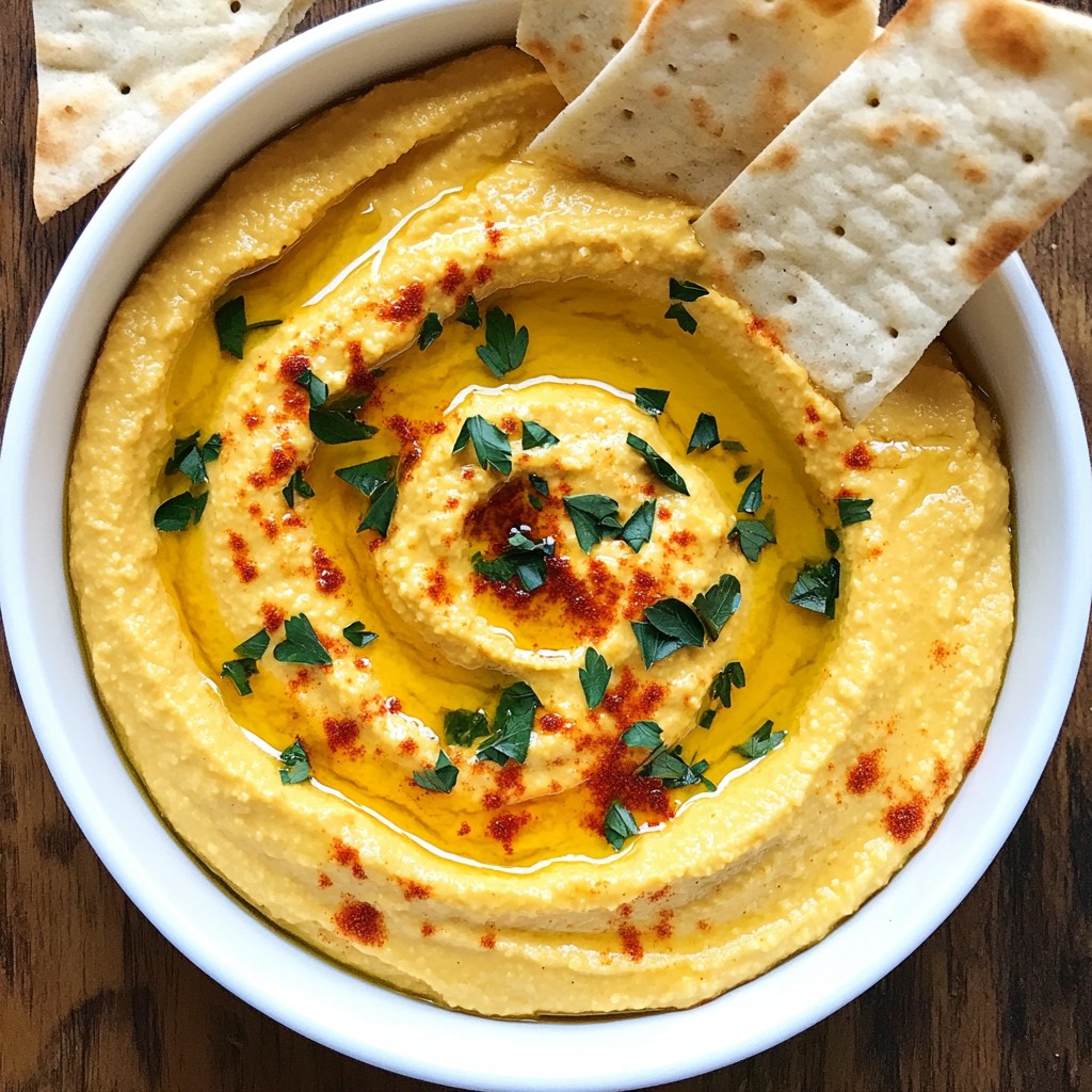 Roasted Red Pepper Hummus Delightful and Easy Recipe