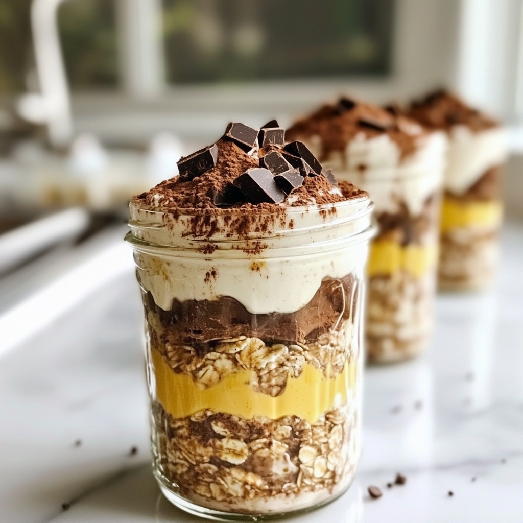 Tiramisu Overnight Oats Easy and Delicious Recipe