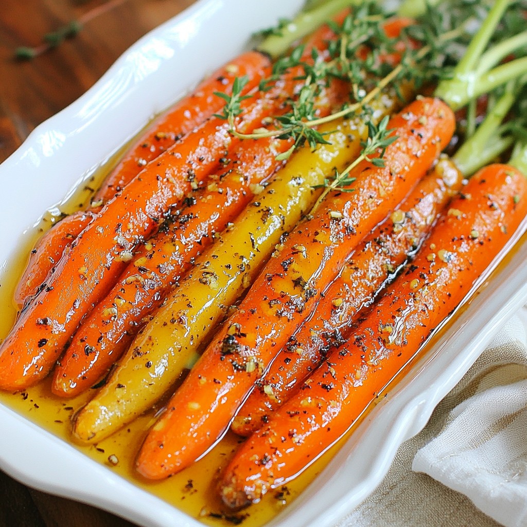 Maple Dijon Roasted Carrots Perfectly Caramelized Treat