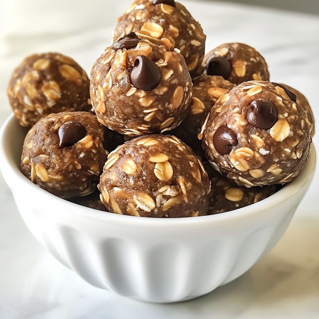 Chocolate Peanut Butter Energy Balls Healthy Snack Option
