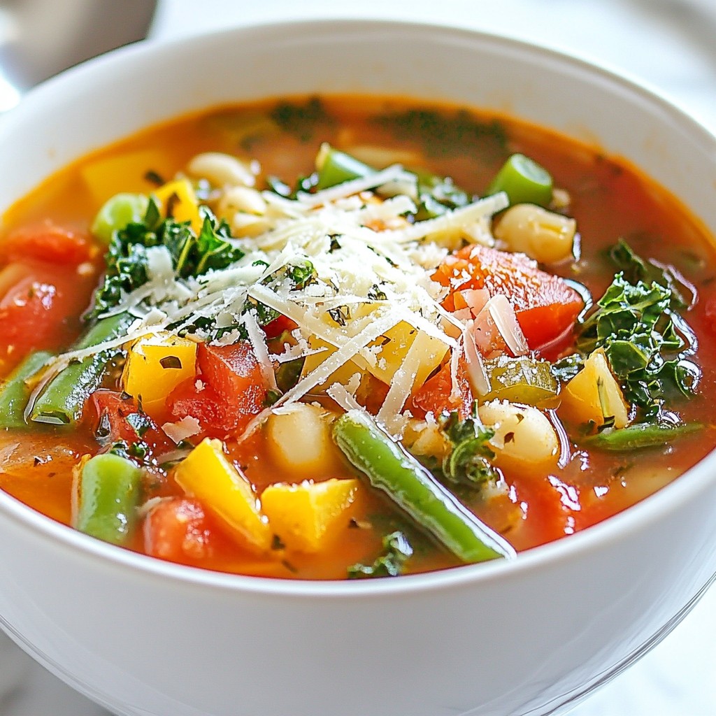 Minute Winter Minestrone Soup Simple and Hearty Meal