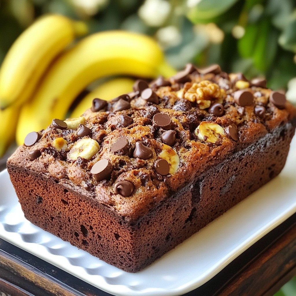 Chocolate Chip Banana Bread Simple and Tasty Recipe