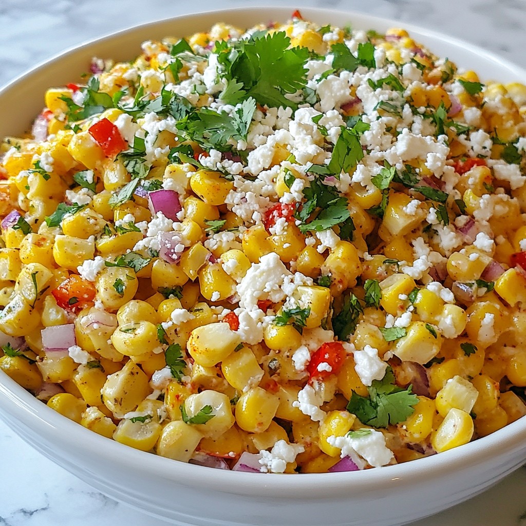 Mexican Street Corn Salad Flavorful and Easy Recipe