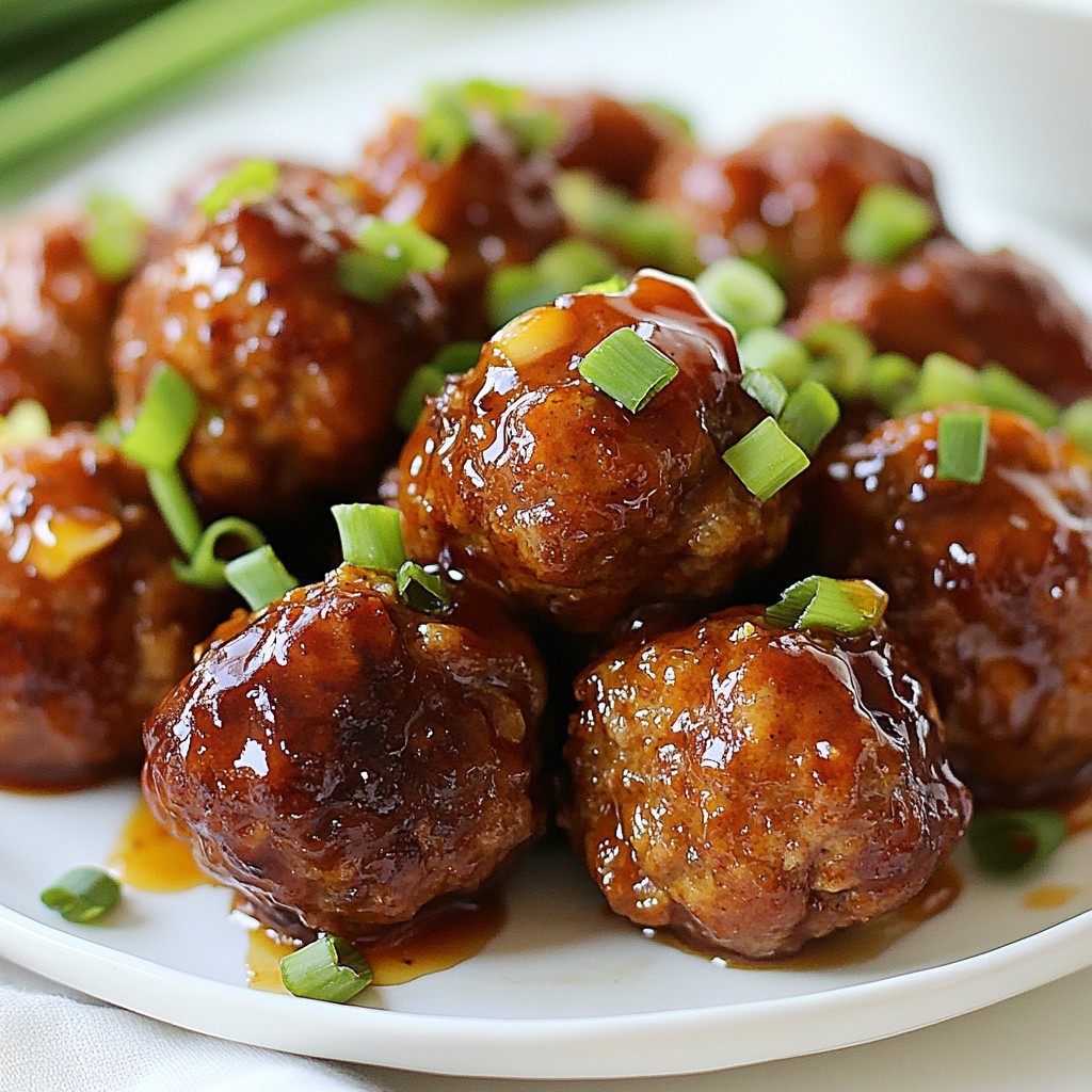 Honey Sriracha Meatballs Flavorful and Easy Recipe
