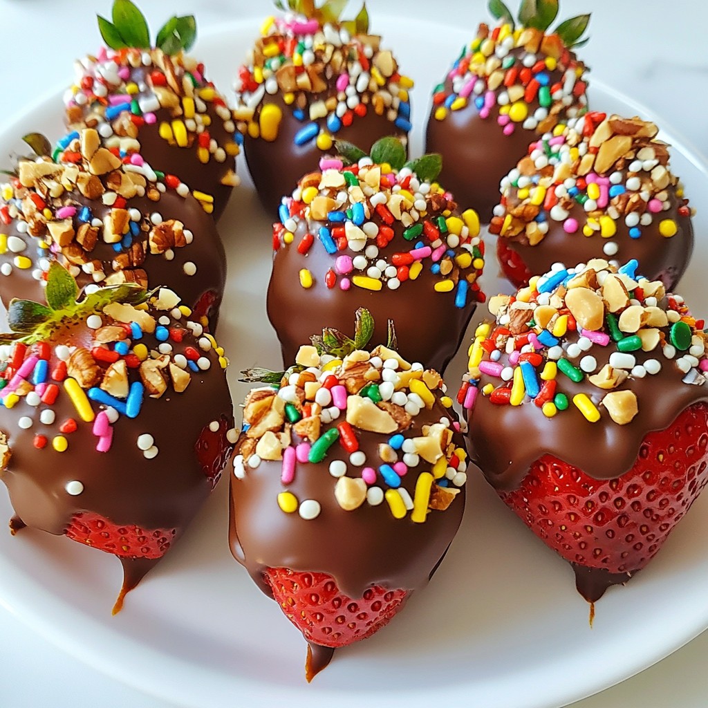 Chocolate Dipped Strawberry Pops Delightful Summer Treat
