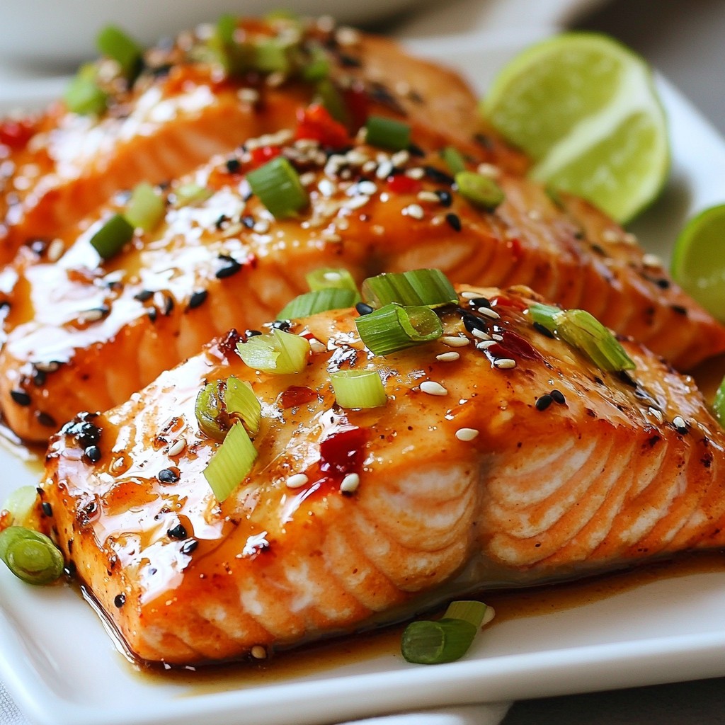 Sweet Chili Glazed Salmon Easy and Flavorful Recipe