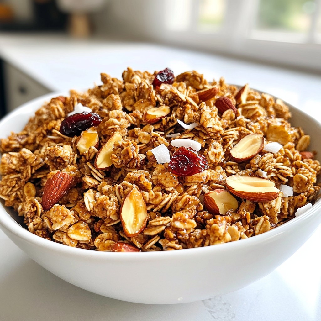 Maple Pecan Granola Clusters Tasty and Simple Treat