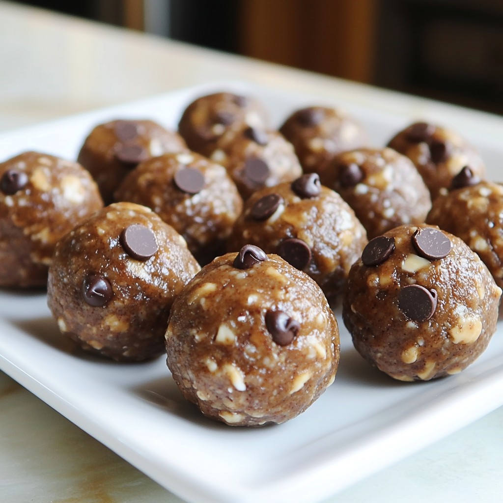 Chocolate Peanut Butter Energy Balls Easy Snack Recipe
