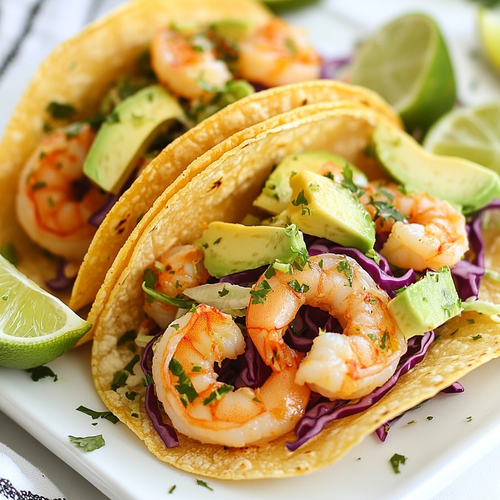 Zesty Lime Shrimp Tacos Flavorful and Quick Meal