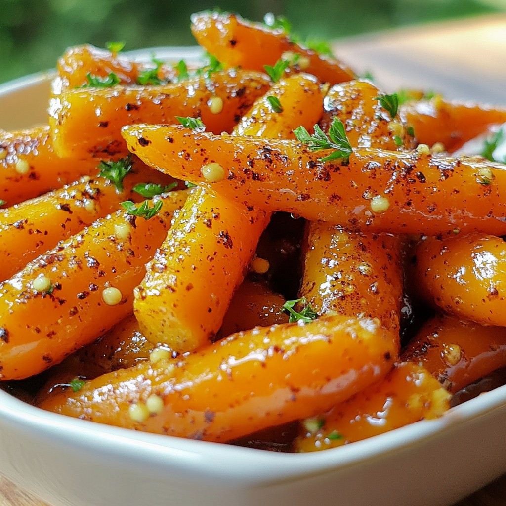 Maple Glazed Carrots Savory and Simple Side Dish