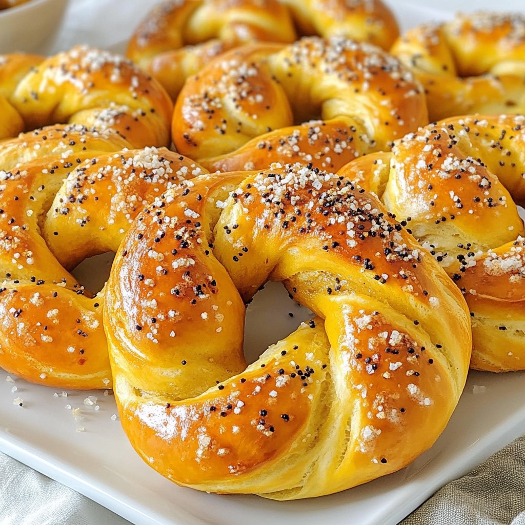 Everything Seasoning Soft Pretzels Quick and Tasty Treat