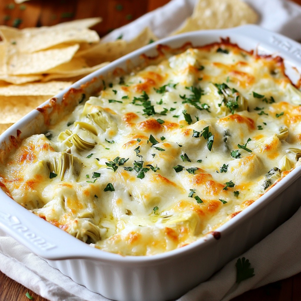 Cheesy Spinach Artichoke Dip Irresistible and Easy