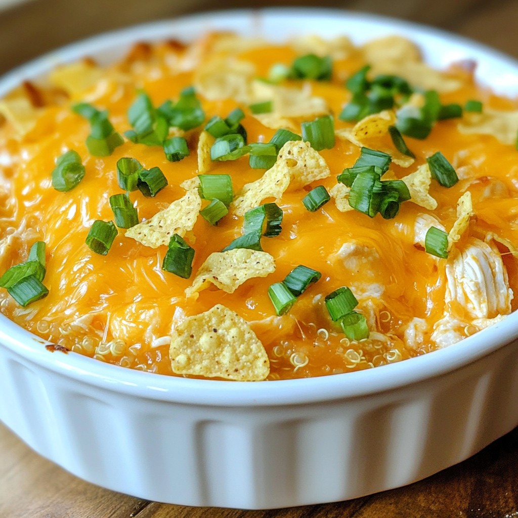 Buffalo Ranch Chicken Casserole Hearty and Simple Meal