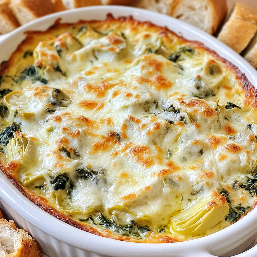 Creamy Spinach Artichoke Dip Irresistible and Simple