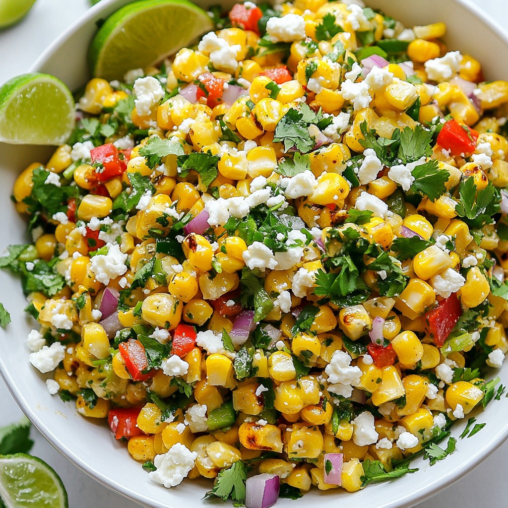 Mexican Street Corn Salad Fresh and Flavorful Recipe