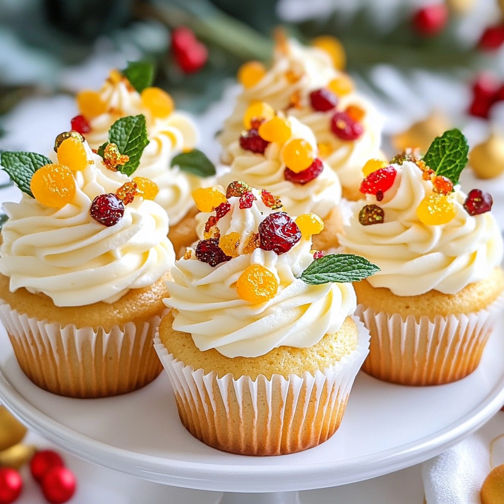 Easy Christmas Cupcakes Simple and Tasty Recipe