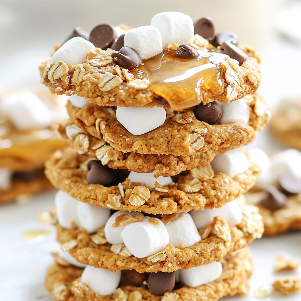 S’mores No-Bake Cookies Easy and Quick Recipe