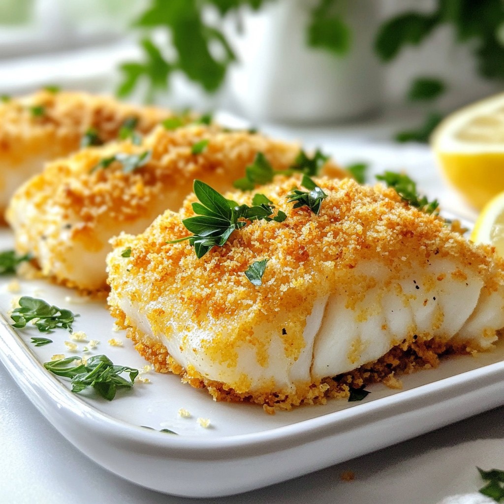 Crispy Air Fryer Parmesan Cod Delightful Dinner Option