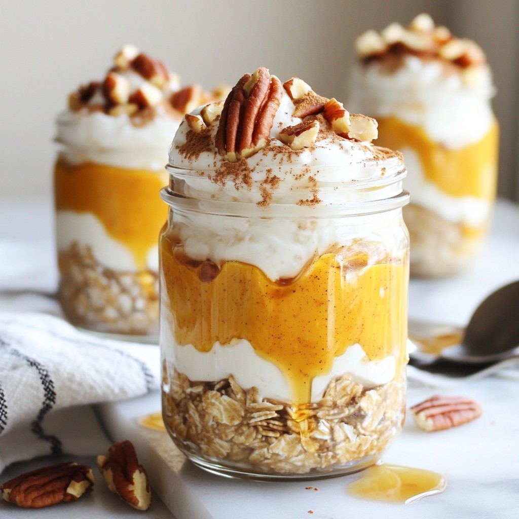 Pumpkin Spice Overnight Oats Creamy and Simple Meal