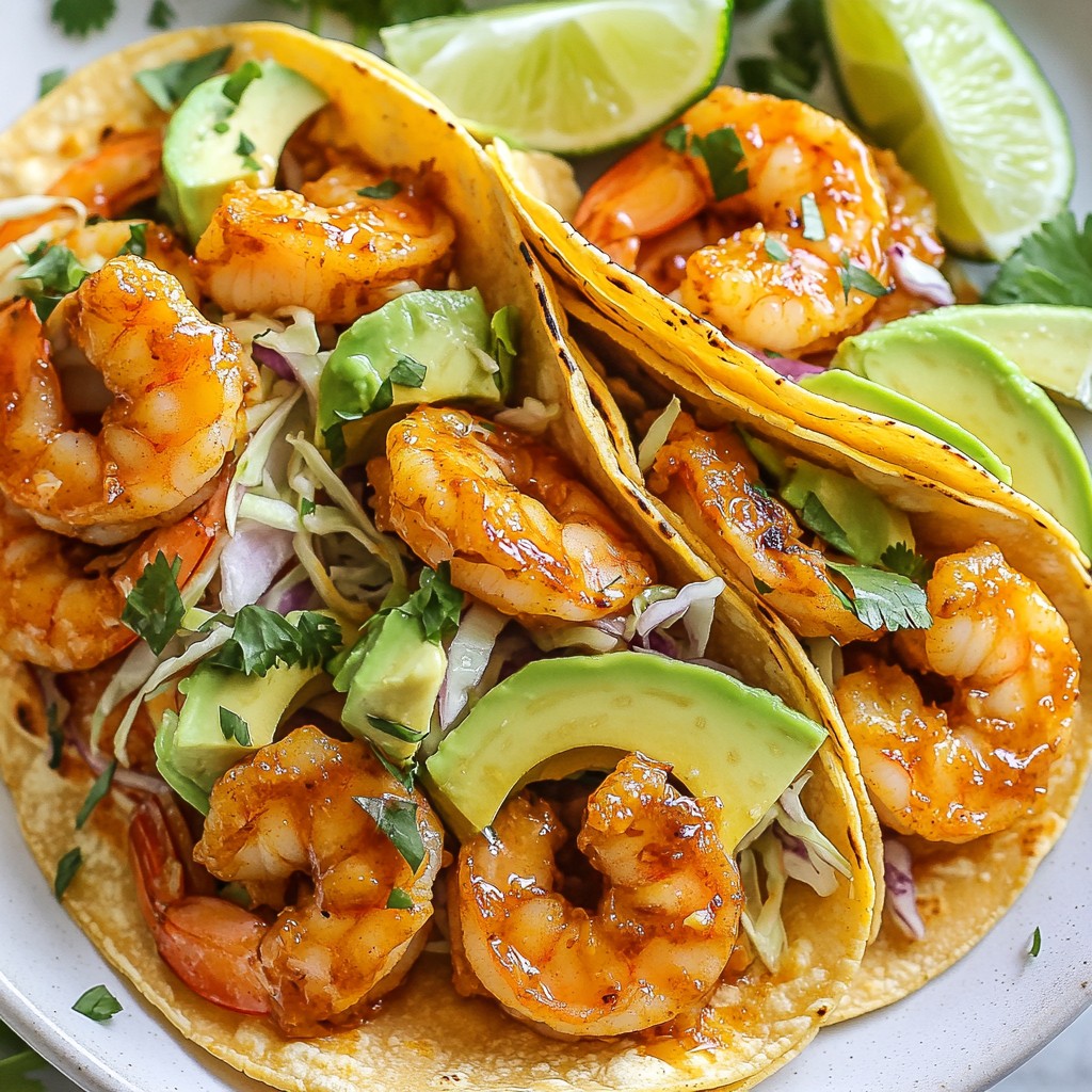Spicy Sriracha Shrimp Tacos Flavorful and Easy Recipe