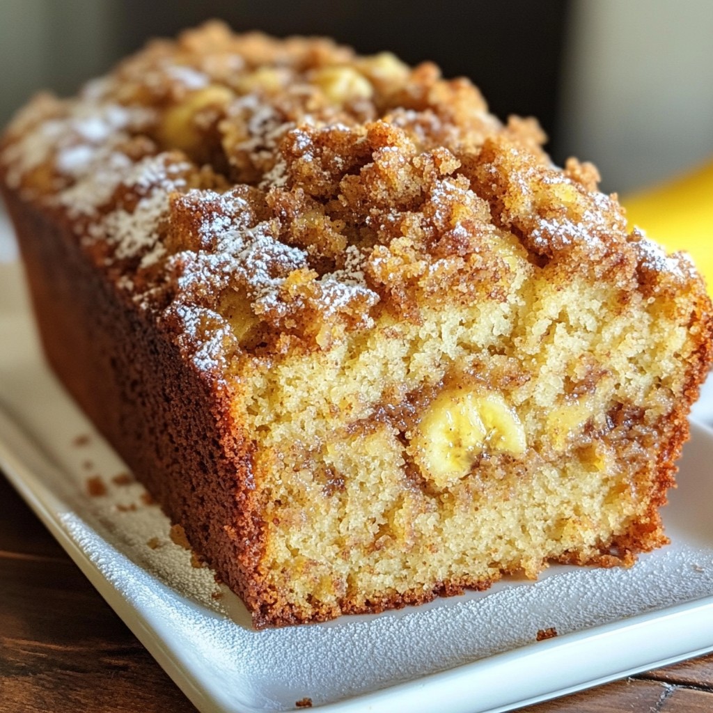 Classic Banana Bread with Streusel Irresistible Twist