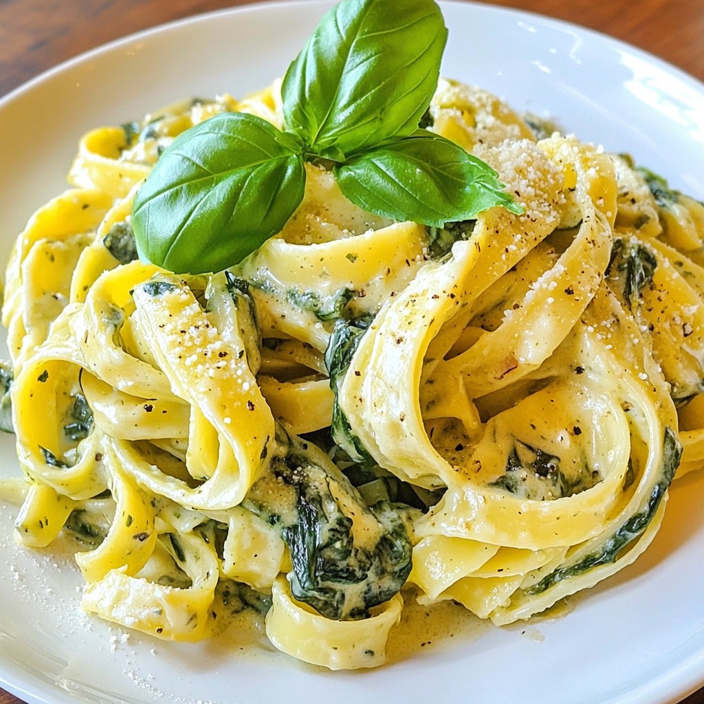 Creamy Spinach Artichoke Pasta Flavorful and Easy Meal